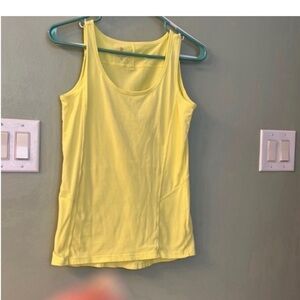 Talbots Yellow Sleeveless Top